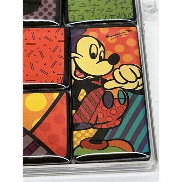 DISNEY Mickey Mouse Magnets Britto 2011 Enesco Set Of 10 - Picture 6 of 11